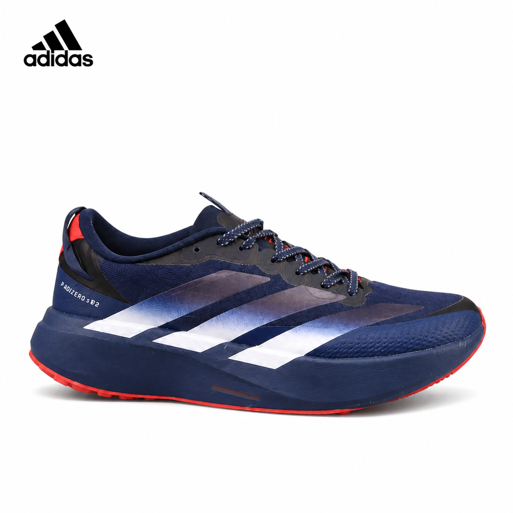 Adidas  Unisex Running Shoes - 2 Colorways incl. Grey/White & Navy/Purple