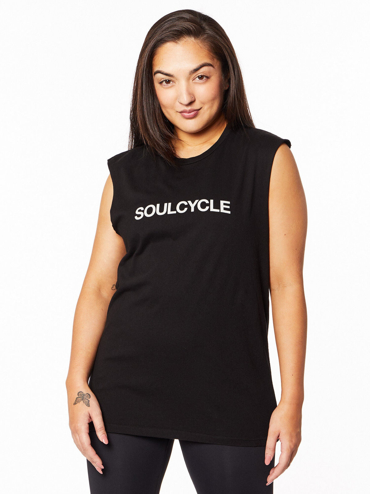 BLACK ALL SOULS MUSCLE TANK